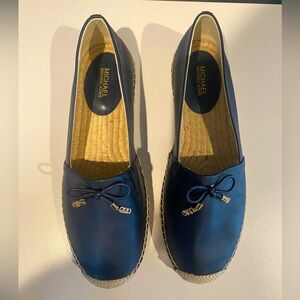 Michael Kors never worn woman’s leather ballet espadrille